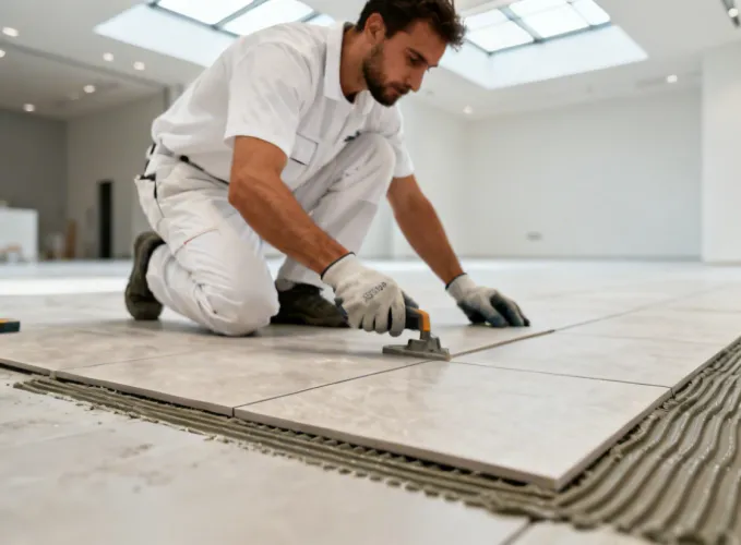 Professional Daltile installation