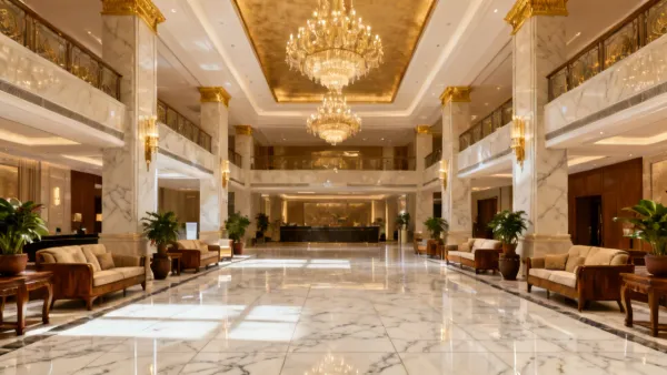 Hospitality hotel tile applications
