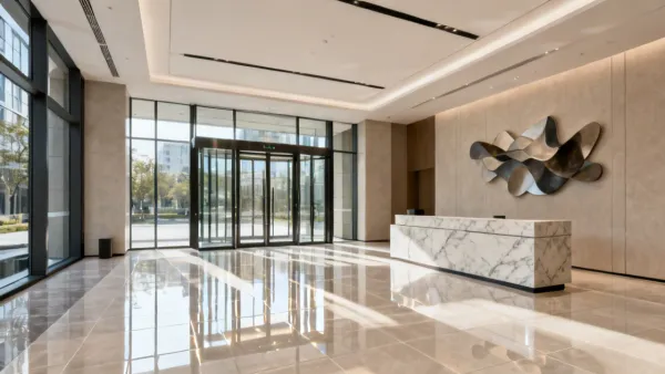 Commercial office tile applications